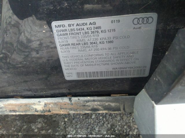 Photo 8 VIN: WA1BNAFY6K2055129 - AUDI Q5 