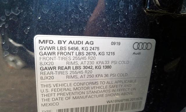 Photo 9 VIN: WA1BNAFY6L2013576 - AUDI Q5 