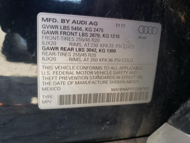 Photo 12 VIN: WA1BNAFY7J2097825 - AUDI Q5 