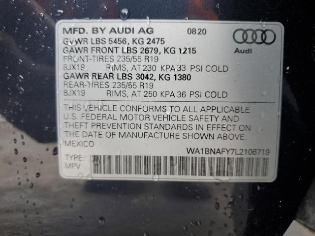 Photo 11 VIN: WA1BNAFY7L2106719 - AUDI Q5 