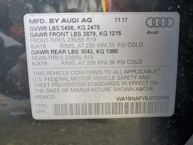 Photo 12 VIN: WA1BNAFY8J2102496 - AUDI Q5 