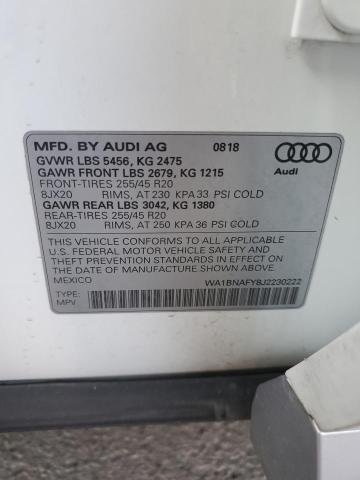 Photo 12 VIN: WA1BNAFY8J2230222 - AUDI Q5 PREMIUM 