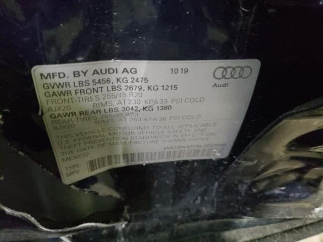 Photo 9 VIN: WA1BNAFY8L2029388 - AUDI Q5 PREMIUM 