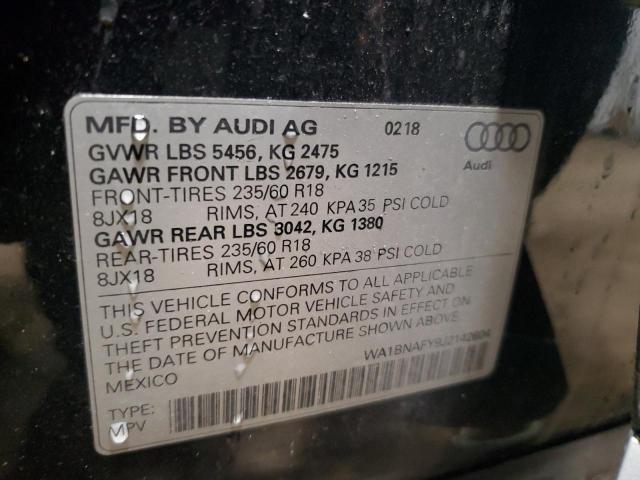 Photo 12 VIN: WA1BNAFY9J2142604 - AUDI Q5 