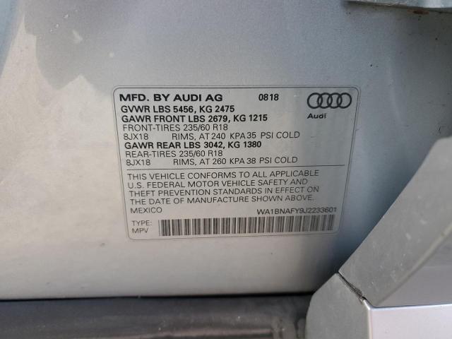 Photo 12 VIN: WA1BNAFY9J2233601 - AUDI Q5 PREMIUM 