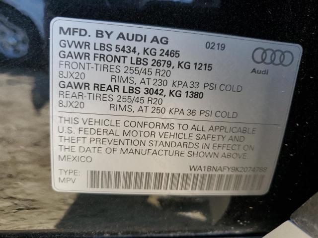 Photo 12 VIN: WA1BNAFY9K2074788 - AUDI Q5 