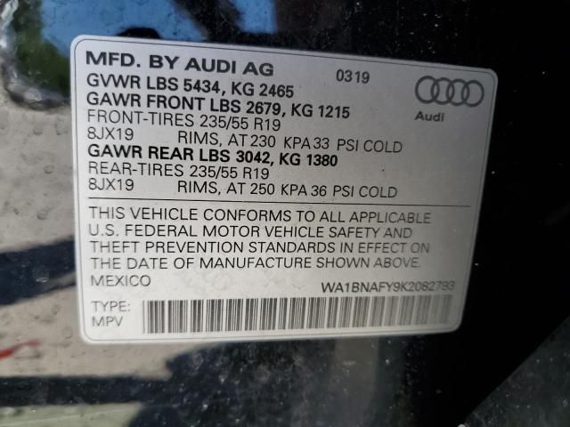 Photo 13 VIN: WA1BNAFY9K2082793 - AUDI Q5 