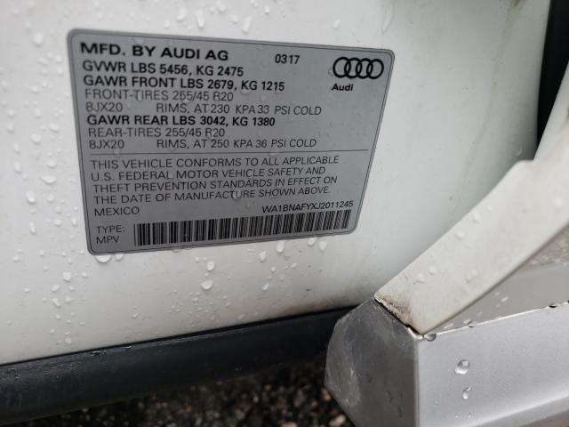 Photo 9 VIN: WA1BNAFYXJ2011245 - AUDI Q5 PREMIUM 