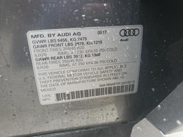 Photo 13 VIN: WA1BNAFYXJ2016512 - AUDI Q5 PREMIUM 