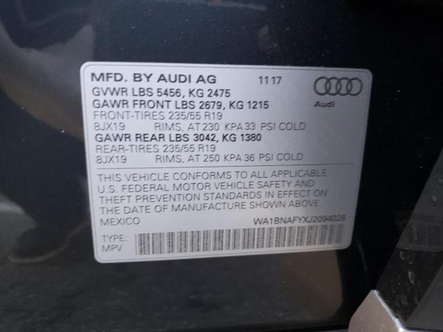 Photo 12 VIN: WA1BNAFYXJ2094028 - AUDI Q5 