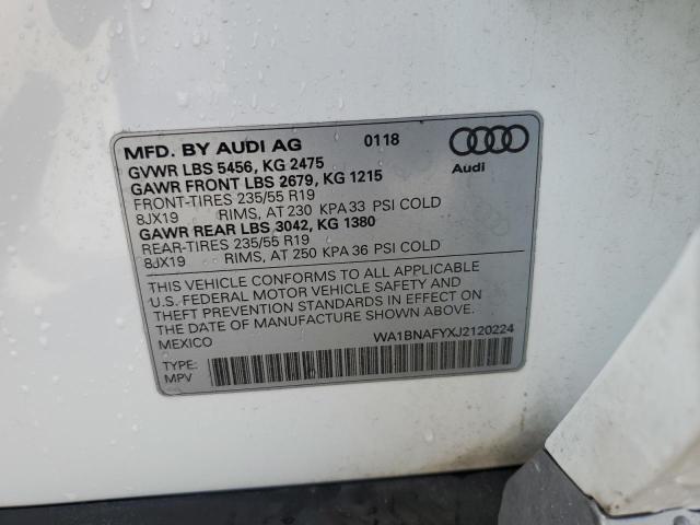 Photo 12 VIN: WA1BNAFYXJ2120224 - AUDI Q5 PREMIUM 