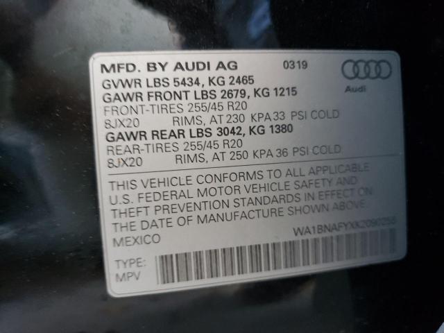 Photo 9 VIN: WA1BNAFYXK2090255 - AUDI Q5 PREMIUM 