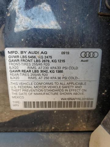 Photo 11 VIN: WA1BNAFYXL2018344 - AUDI Q5 