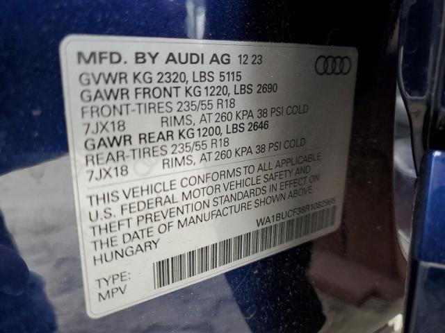 Photo 11 VIN: WA1BUCF38R1082965 - AUDI Q3 