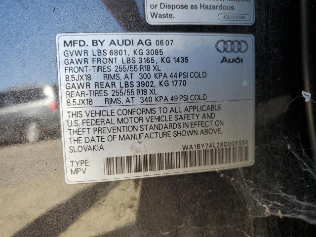 Photo 12 VIN: WA1BY74L28D005584 - AUDI Q7 3.6 QUA 