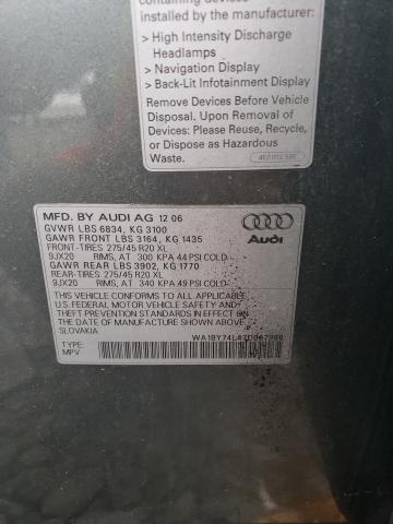 Photo 12 VIN: WA1BY74L47D067986 - AUDI Q7 3.6 QUA 