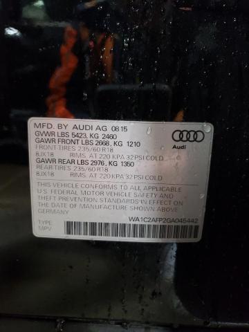 Photo 11 VIN: WA1C2AFP2GA045442 - AUDI Q5 PREMIUM 