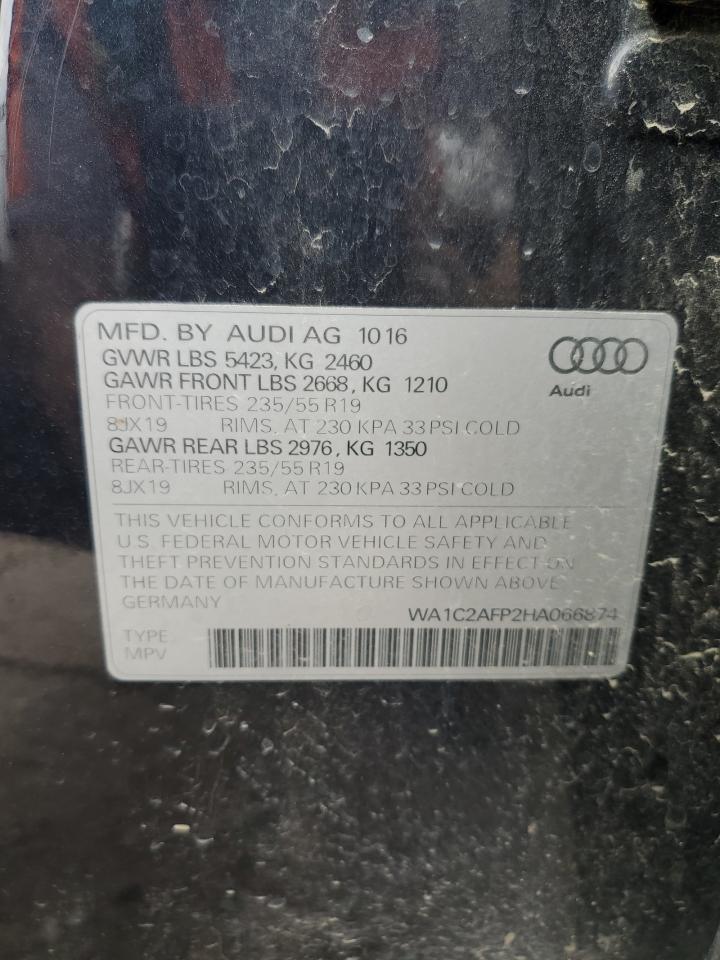 Photo 13 VIN: WA1C2AFP2HA066874 - AUDI Q5 