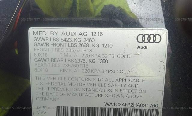 Photo 8 VIN: WA1C2AFP2HA091760 - AUDI Q5 