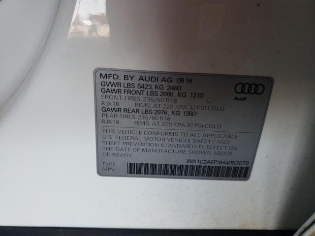 Photo 12 VIN: WA1C2AFP3HA053079 - AUDI Q5 PREMIUM 