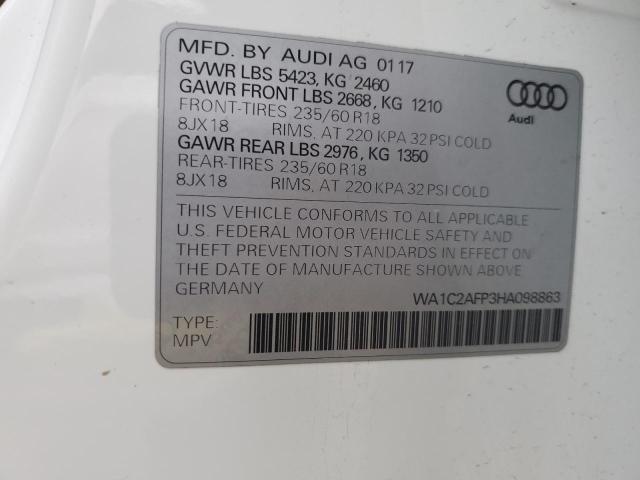 Photo 13 VIN: WA1C2AFP3HA098863 - AUDI Q5 