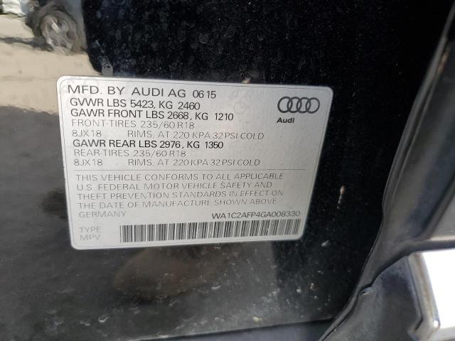 Photo 11 VIN: WA1C2AFP4GA008330 - AUDI Q5 PREMIUM 