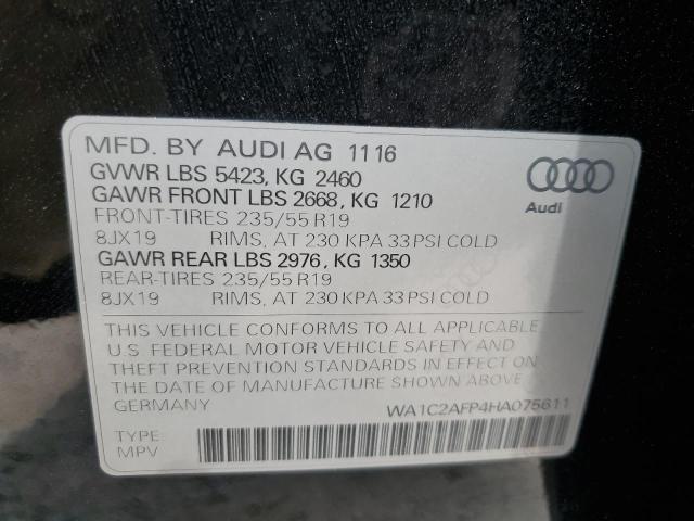 Photo 11 VIN: WA1C2AFP4HA075611 - AUDI Q5 