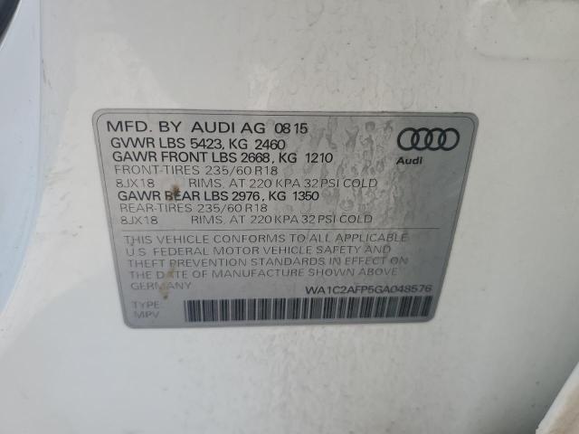 Photo 11 VIN: WA1C2AFP5GA048576 - AUDI Q5 PREMIUM 