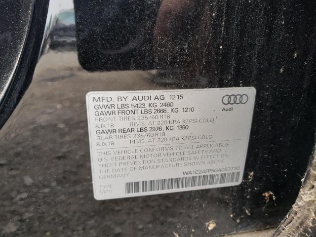 Photo 11 VIN: WA1C2AFP5GA093730 - AUDI Q5 