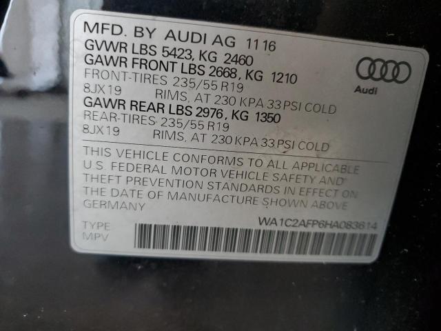 Photo 12 VIN: WA1C2AFP6HA083614 - AUDI Q5 