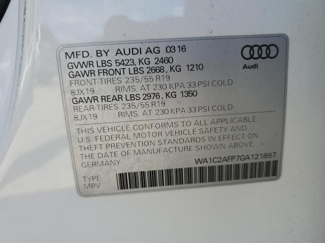 Photo 13 VIN: WA1C2AFP7GA121897 - AUDI Q5 