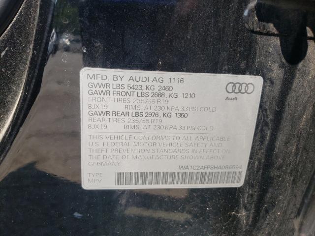 Photo 9 VIN: WA1C2AFP8HA086594 - AUDI Q5 