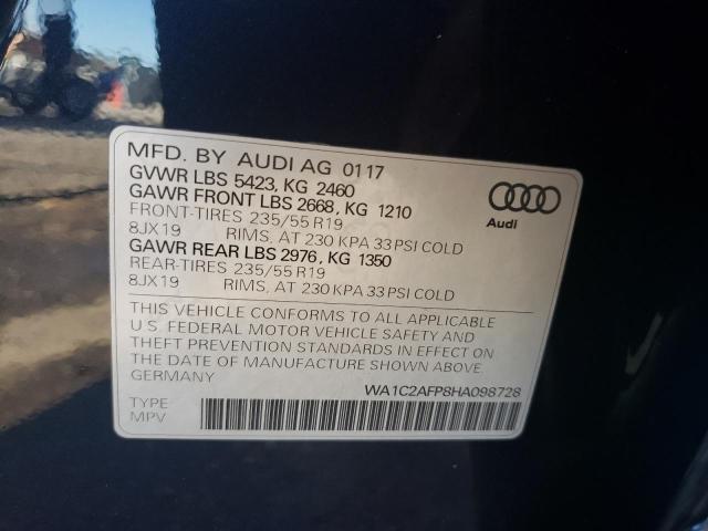 Photo 9 VIN: WA1C2AFP8HA098728 - AUDI Q5 