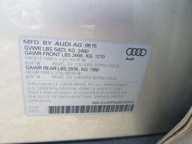 Photo 9 VIN: WA1C2AFP9GA058933 - AUDI Q5 