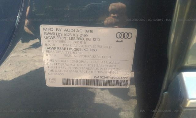 Photo 8 VIN: WA1C2AFP9HA061722 - AUDI Q5 