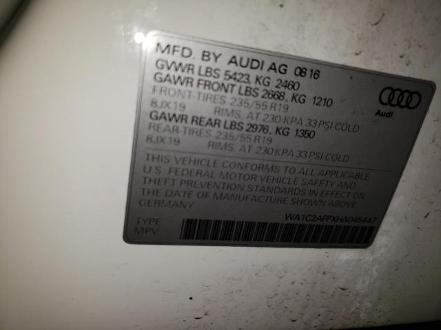 Photo 12 VIN: WA1C2AFPXHA045447 - AUDI Q5 PREMIUM 