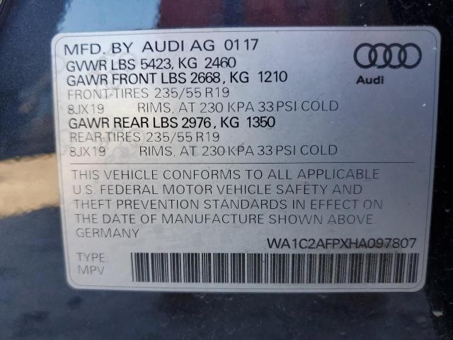 Photo 13 VIN: WA1C2AFPXHA097807 - AUDI Q5 PREMIUM 