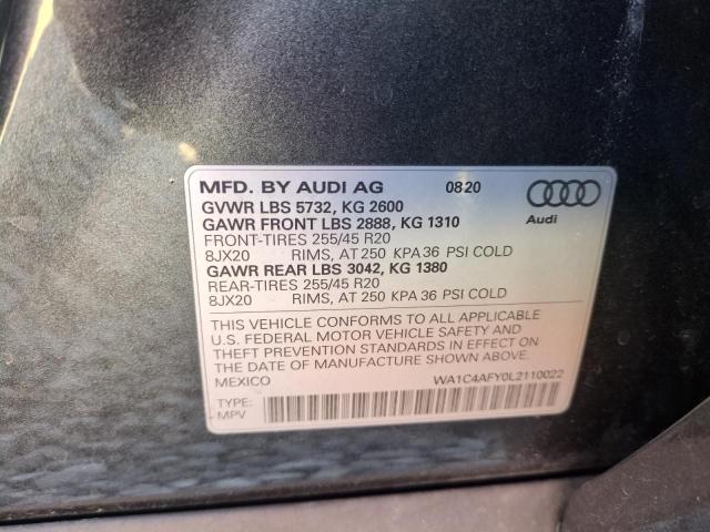 Photo 11 VIN: WA1C4AFY0L2110022 - AUDI SQ5 PRESTI 