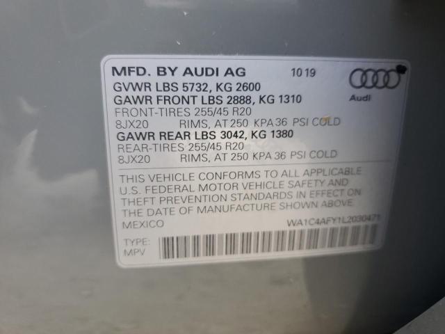 Photo 13 VIN: WA1C4AFY1L2030471 - AUDI SQ5 PRESTI 