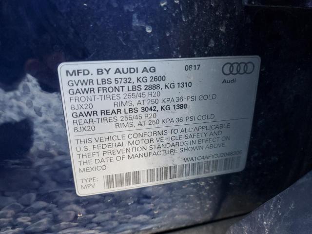 Photo 13 VIN: WA1C4AFY3J2048306 - AUDI SQ5 PRESTI 