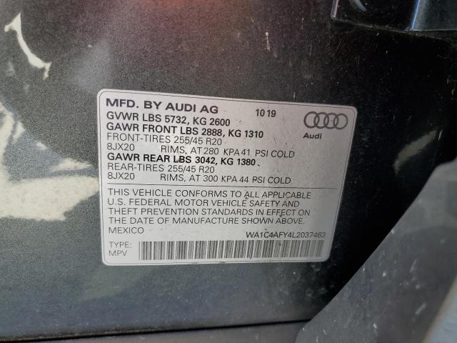 Photo 12 VIN: WA1C4AFY4L2037463 - AUDI SQ5 