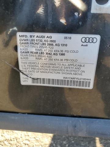 Photo 12 VIN: WA1C4AFY5J2182444 - AUDI SQ5 