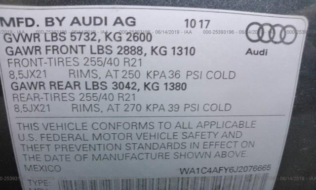 Photo 8 VIN: WA1C4AFY6J2076665 - AUDI SQ5 PRESTI 