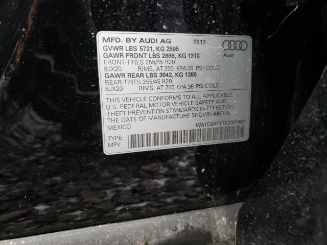 Photo 12 VIN: WA1C4AFY7K2001491 - AUDI SQ5 