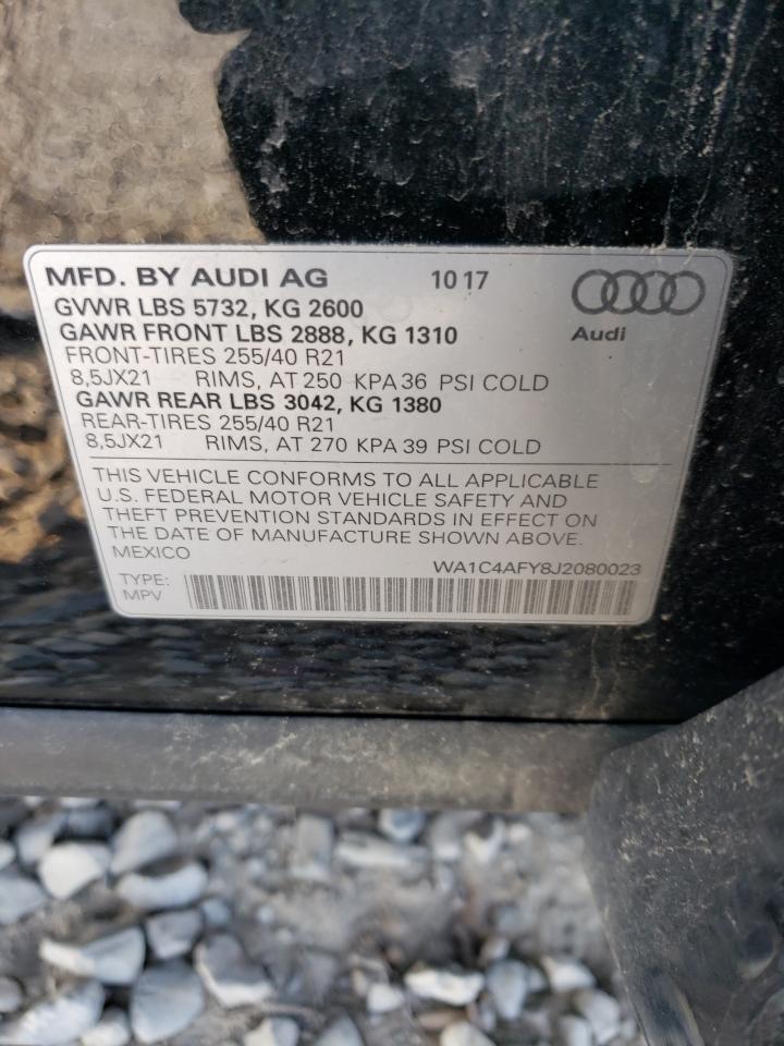 Photo 11 VIN: WA1C4AFY8J2080023 - AUDI SQ5 