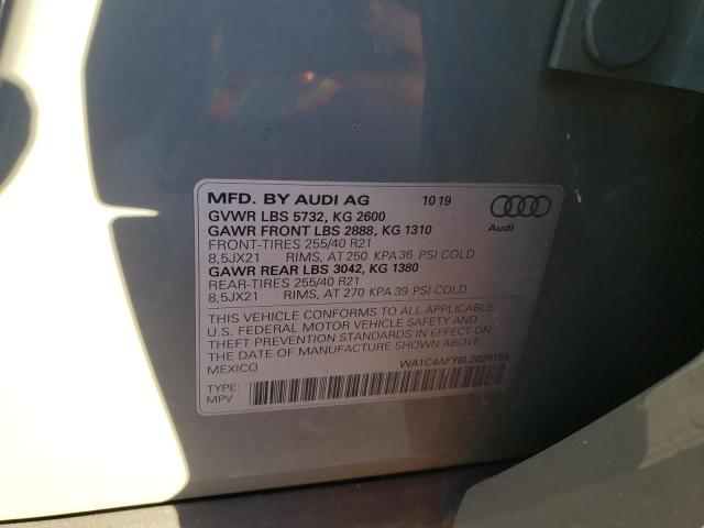 Photo 12 VIN: WA1C4AFY8L2029155 - AUDI SQ5 PRESTI 