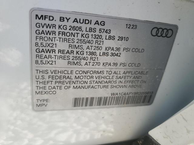 Photo 12 VIN: WA1C4AFY9R2055613 - AUDI SQ5 PRESTI 