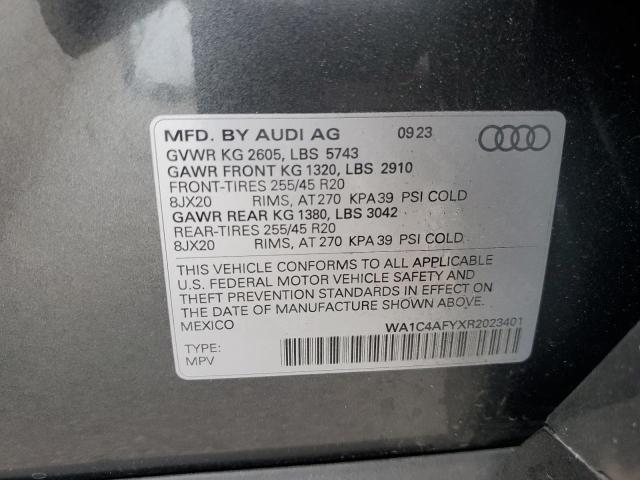 Photo 12 VIN: WA1C4AFYXR2023401 - AUDI SQ5 PRESTI 