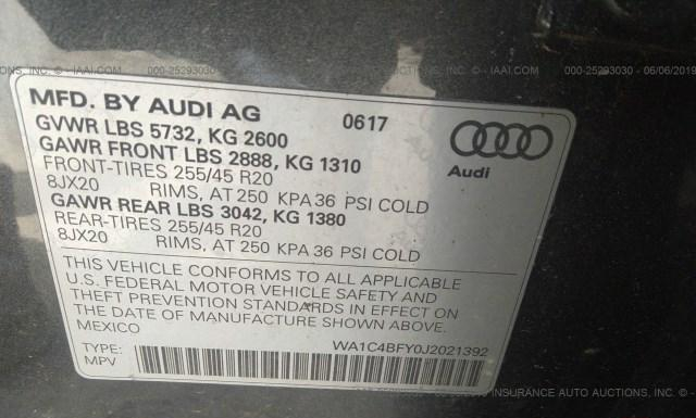 Photo 8 VIN: WA1C4BFY0J2021392 - AUDI SQ5 