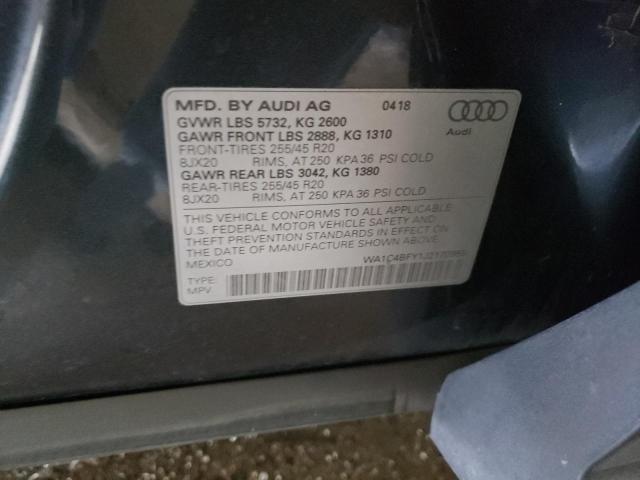 Photo 11 VIN: WA1C4BFY1J2170958 - AUDI SQ5 